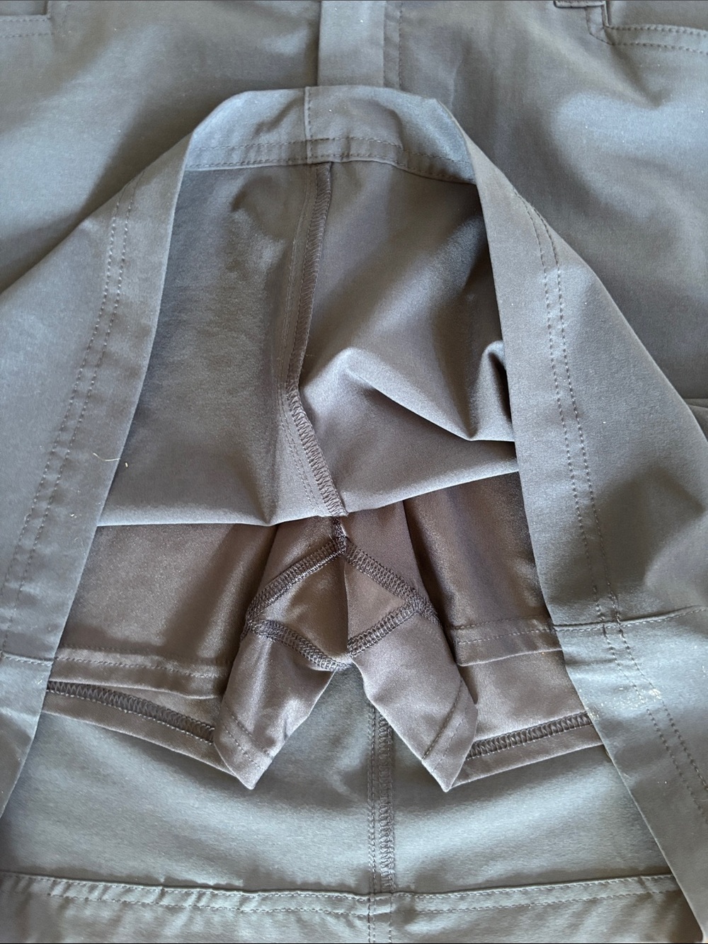 Eddie Bauer Blue Stretch Cargo Skort Size 8 - Picture 5 of 5